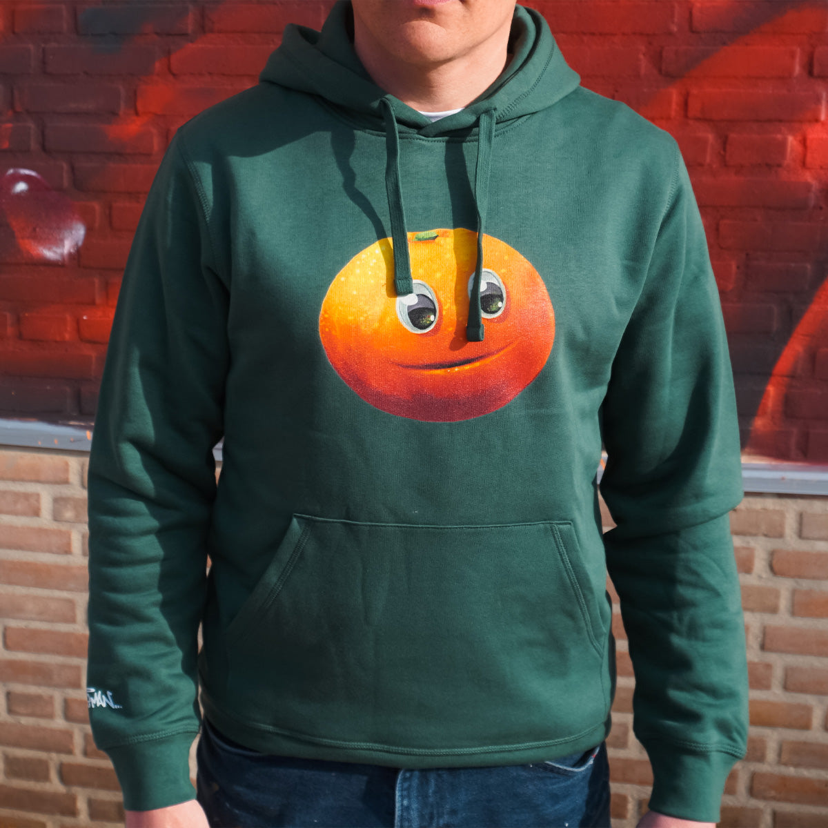 Jandarijn Hoodie in Bottle Green